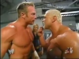 WWE RAW: Scott Steiner, Test & Stacy Keibler - Backstage (21 Апреля 2003)